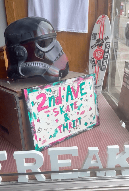 Second Ave Skate Boards and Thrift