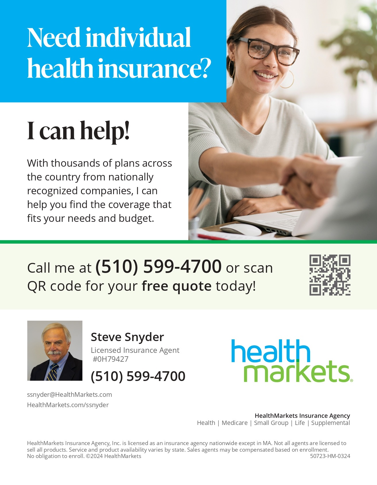 Health Markets Insurance Agency – Steve Snyder